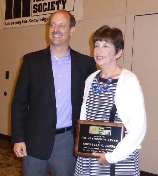 2014 President’s Award presented to Rochelle C. Jaffe